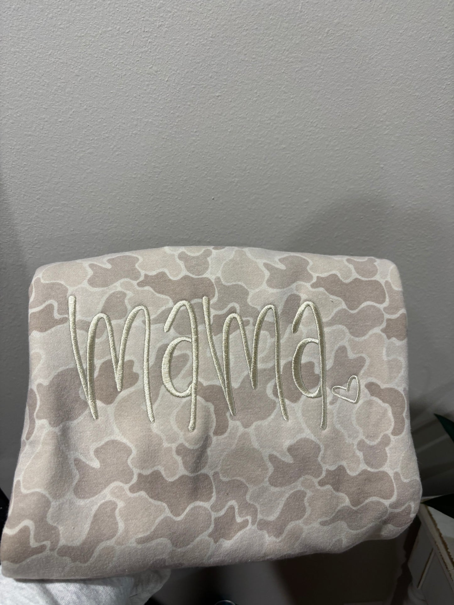 Mama Gold Camo Sweatshirt