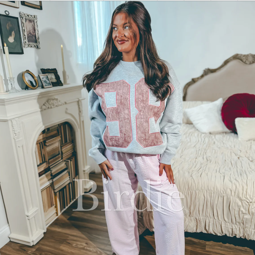 Camo 98 Sweatshirt Pink