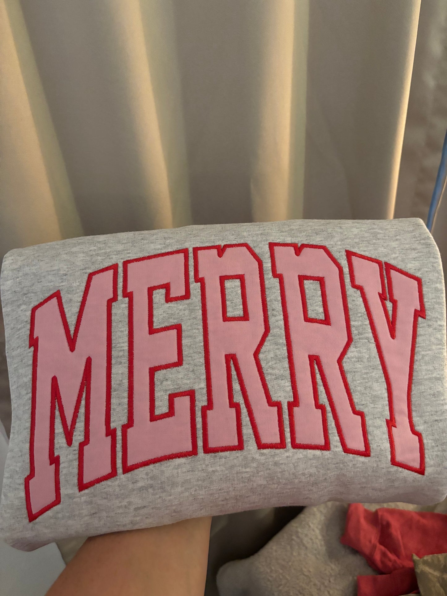 Merry Outline Sweatshirt