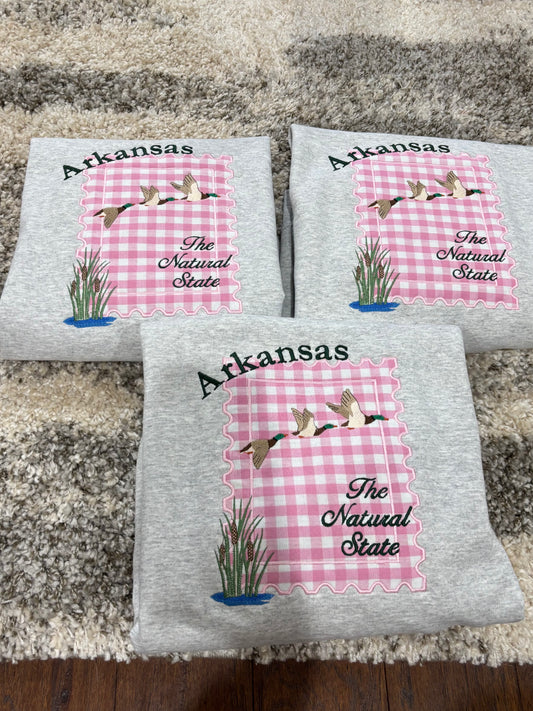 Duck Stamp Embroidered Sweatshirt