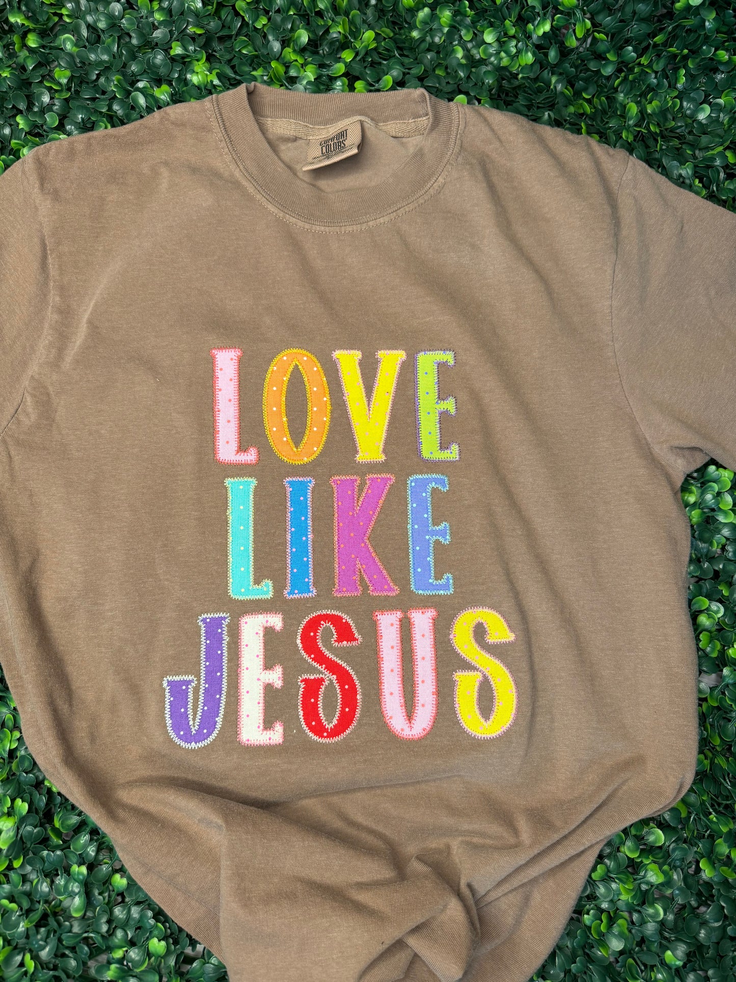 Love Like Jesus Tshirt Brights