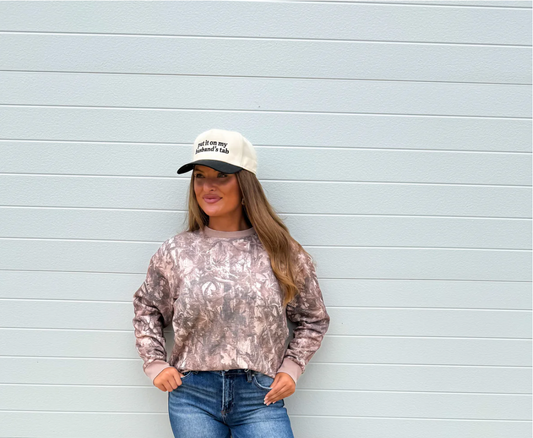 Dark Camo Lightweight Sweatshirt